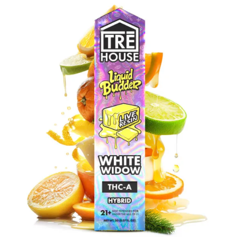 trēhouse liquid budder live resin thca white widow 2g