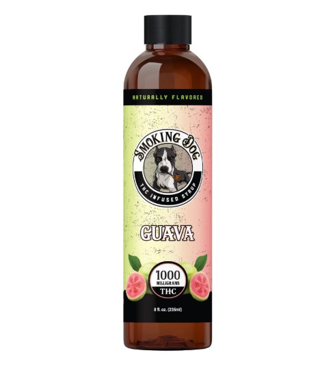 smoking dog thc syrup guava 1000mg