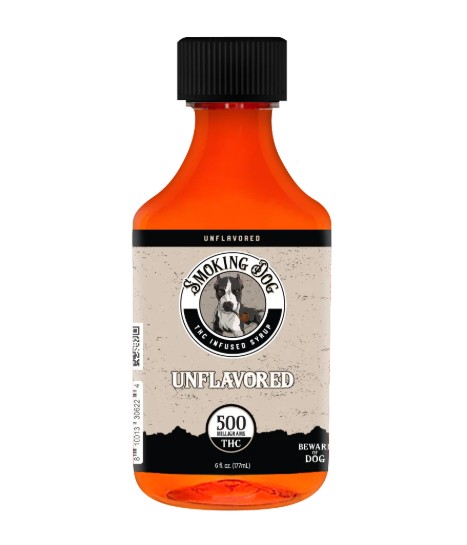 smoking dog thc syrup unflavored 500mg