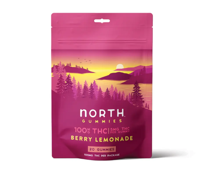 north canna co. thc gummies strawberry 100mg (copy)