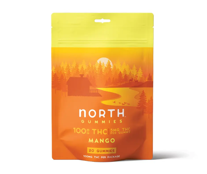 north canna co. thc gummies strawberry 100mg (copy)