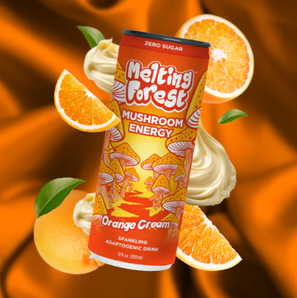 melting forest energy drink black cherry single can