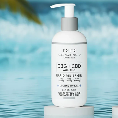 rare cannabinoid co. rapid relief cooling gel 2400mg