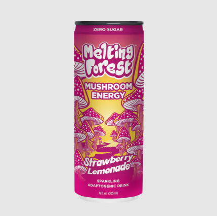 melting forest energy drink black cherry single can