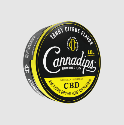cannadips cbd infused pouches tropical mango 150mg (copy)
