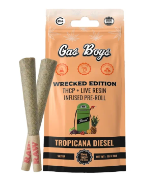 gas boys wrecked thcp dispo tropicana diesel 1g (copy)