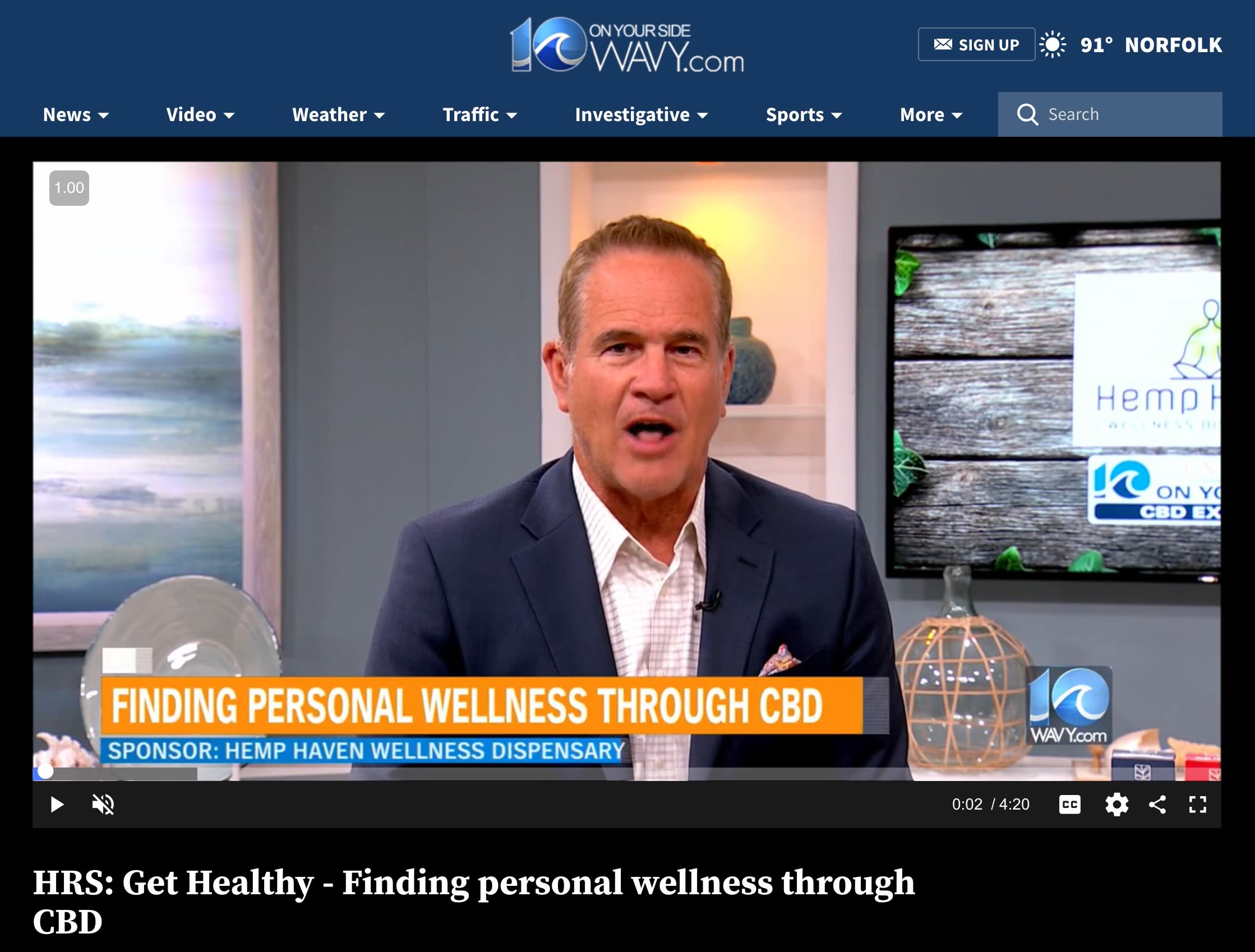 DrD Wavy HRS wellness through CBD
