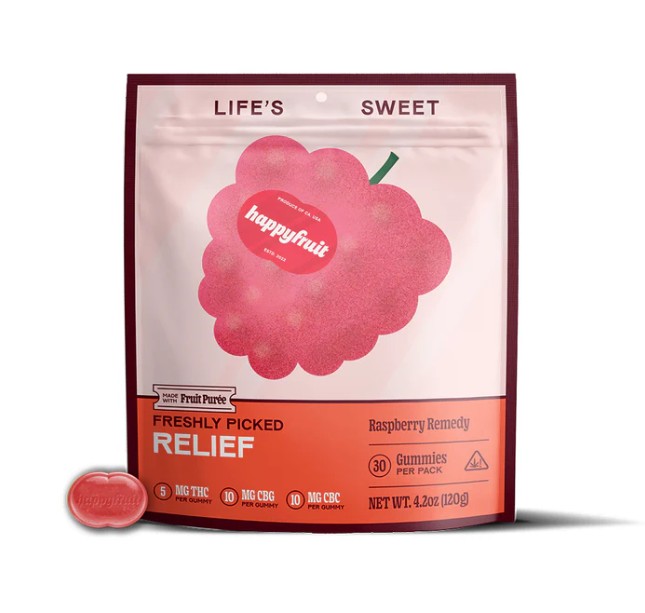 happy fruit mellow mango thc gummies 150mg (copy)