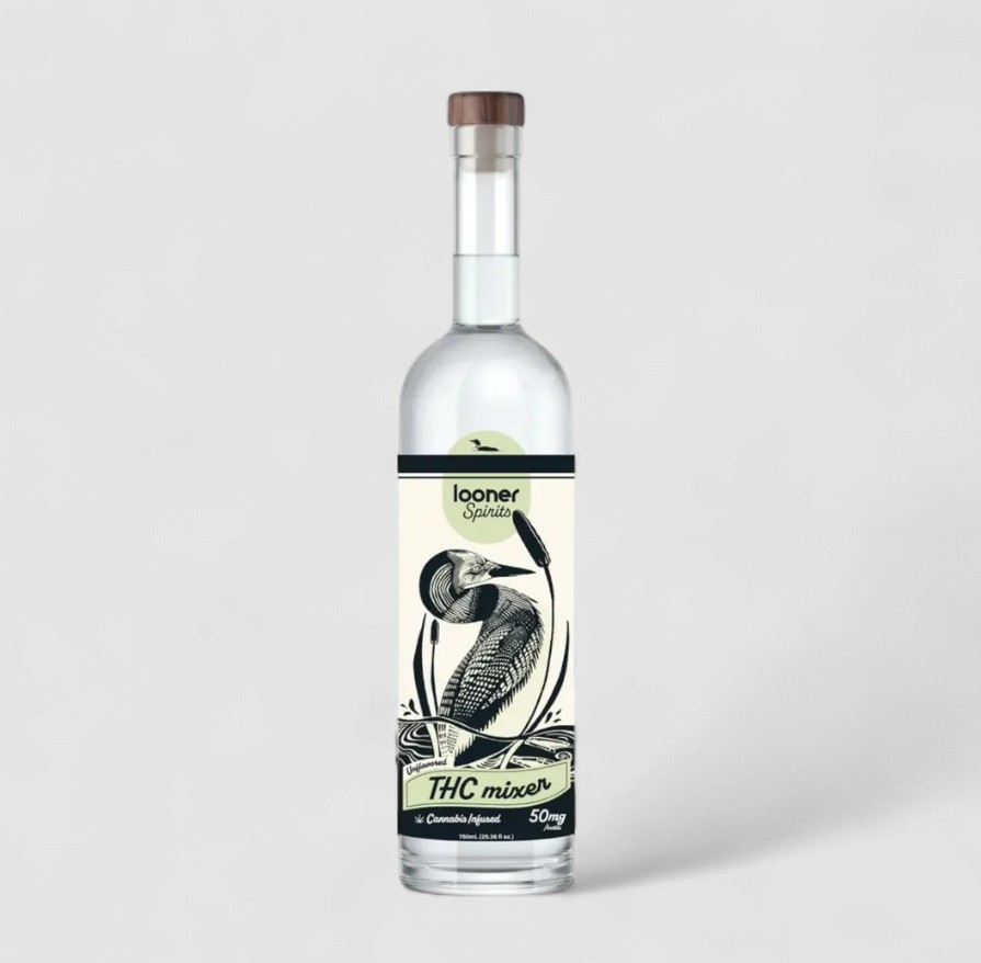 looner unflavored cannabis spirits thc 50mg