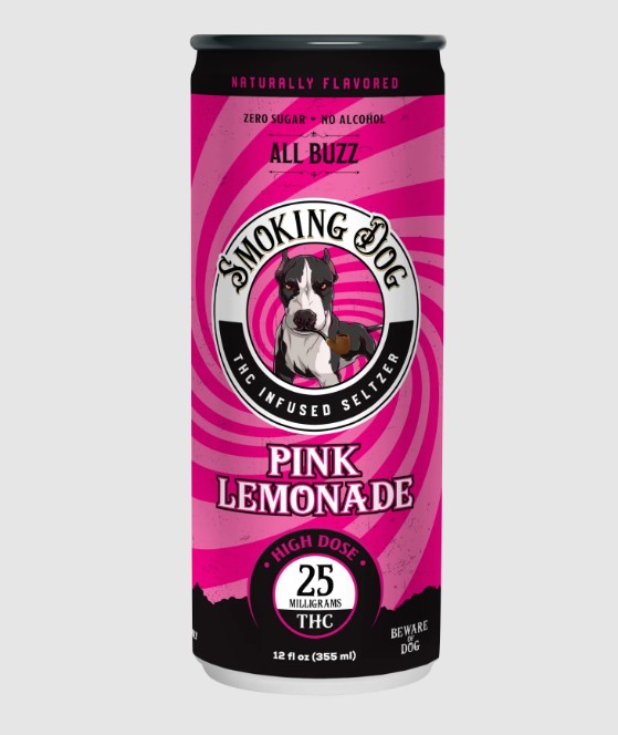 smoking dog mango madness thc seltzer 5mg (copy)