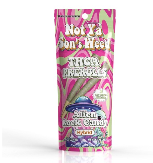 not ya son's weed sherbet parfait thca pre rolls 1.5g 2 pack (copy)