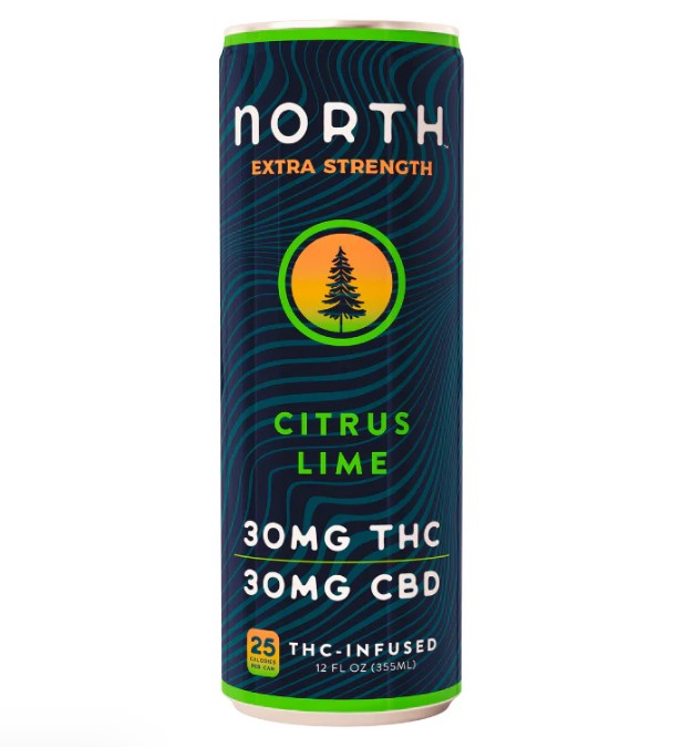 north extra strength strawberry lemonade cbd+thc 30mg single (copy)