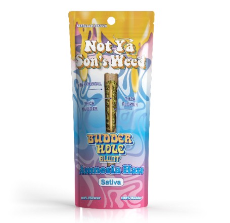 not ya son's weed amnesia haze thca budderhole blunts 1.5g