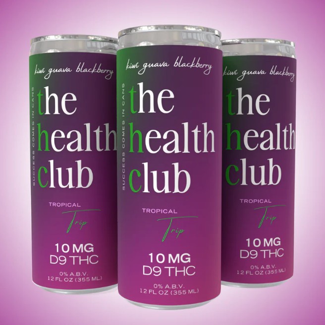 the health club kiwi guava blackberry thc 10mg single