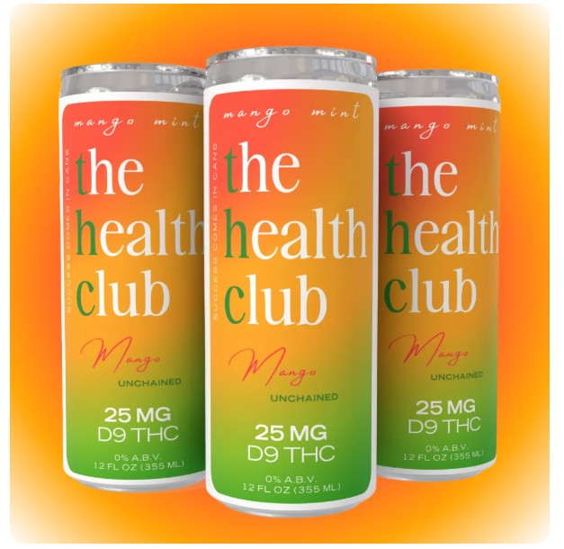 the health club mango mint thc 10mg single (copy)