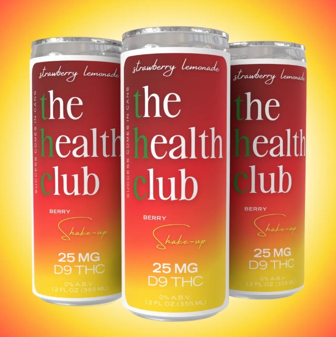 the health club strawberry lemonade berry thc 25mg single