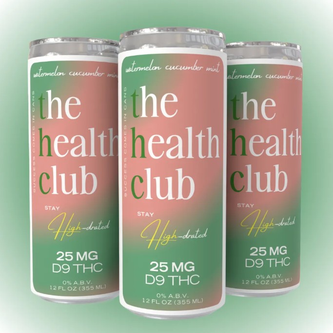 the health club cucumber mint watermelon thc 10mg single (copy)