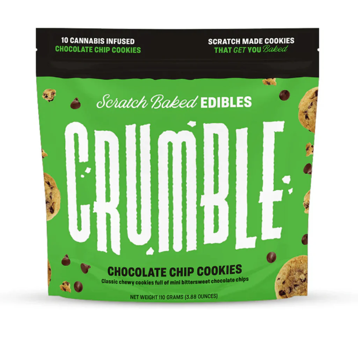 crumble salted caramel brownies thc 100mg (copy)