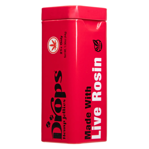 drops creative orange live rosin thc 100mg (copy)