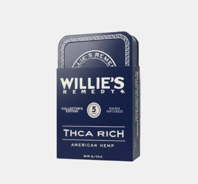 willie’s remedy hemp smokes thca 10 count