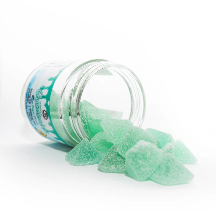 baked bags baja blast gummies thc 300mg