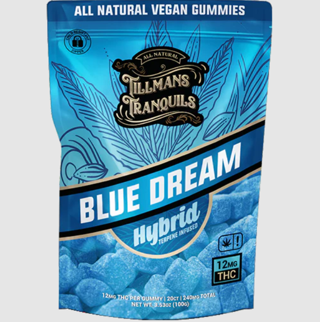 tillman's tranquils agent orange delta 9 thc gummies 240mg (copy)