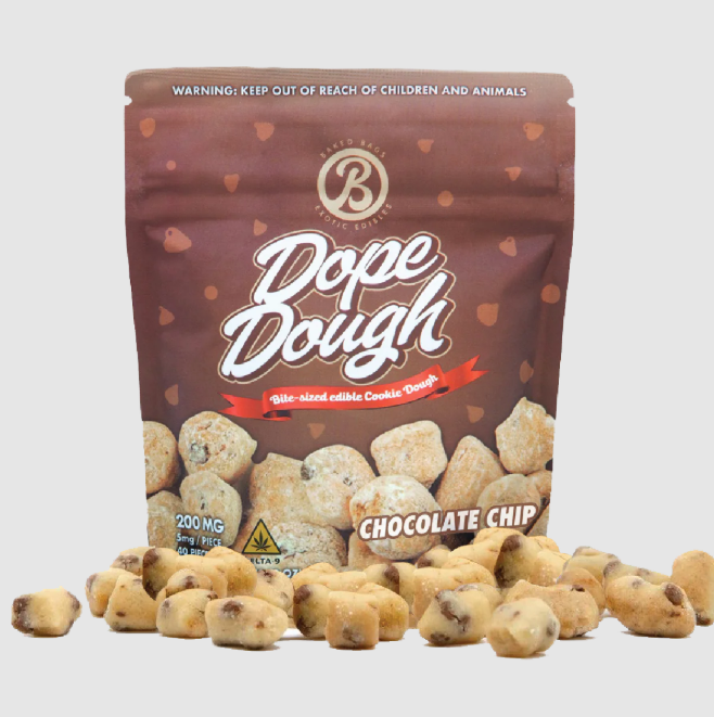 dope dough fudge brownie thc 200mg