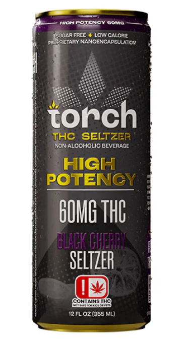 torch pineapple twist high potency seltzer thc 60mg