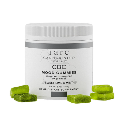 rare cannabinoid co. sweet lime & mint mood gummies thc+cbc 150mg (copy)