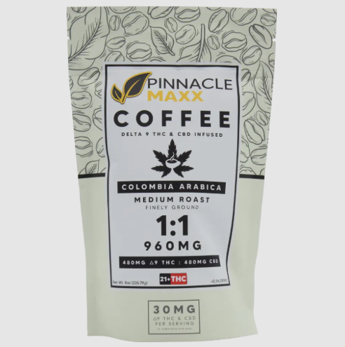 pinnacle hemp ground coffee cbd 480mg (copy)